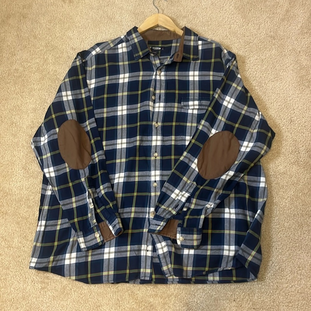 XXL 
Pre owned 
Plaid 
100% cotton